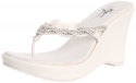 Very Volatile Women's Bridal Sandal,White,6 B US