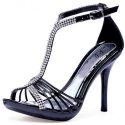 Ellie Shoes Women's 431-Majestic Sandal,Black,7 M US