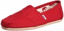 TOMS Men's TOMS CLASSIC CASUAL SHOES 7 (RED CANVAS )