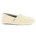 Toms Classic Natural Canvas Womens Shoes Size 8.5 US