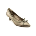 Circa Joan & David Honorary Womens Size 8 Bronze Fabric Pumps Heels Shoes