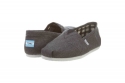 Toms Mens Printed Vegan Style: 001026A10-SLATE Size: 5