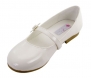 Darling Party Shoe with Daisy for Girls Infant/Children's Shoe Size: Children's 2 Shoe Color: Ivory