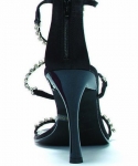 Ellie Shoes Women's 457-Mandy Sandal,Black,6 M US