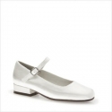 Touch Ups Jill Girls White Dress Shoes 11.5 M