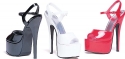 652-JULIET, Color: RED, Women's US Size 5 / 6.5 Stiletto Heel Sandal.