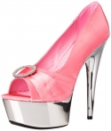 Ellie Shoes Women's 609-Lauren Dress Pump, Pink, 6 B US
