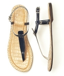 Dessy Women's T-Strap sandal - Midnight - Size 9