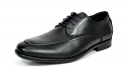 Bruno MARC DP05 Men's Formal Modern Leather Wing Tip Loafers Lace Up Classic Lined Oxford Dress Shoes BLACK SIZE 6.5