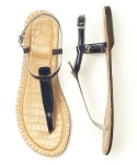 Dessy Women's T-Strap sandal - Midnight - Size 8