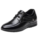 Freerun Men's Lace-up High Increase within Business Dress Leather Oxfords (6 B(M)US,black)