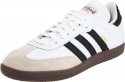 adidas Men's Samba Classic Soccer Shoe,Run White/Black/Run White,8 M