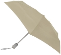 Totes Ladies Signature Basic Automatic Compact Umbrella,Khaki,One Size