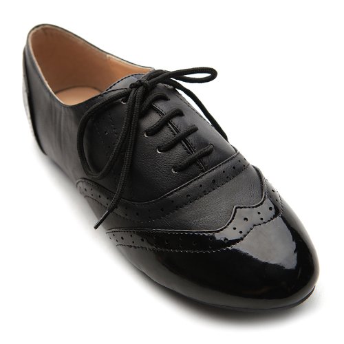 ollio oxford shoes ollio s shoe classics lace up dress low flat heel ollio oxford shoes ollio s shoe classics lace up dress low flat heel